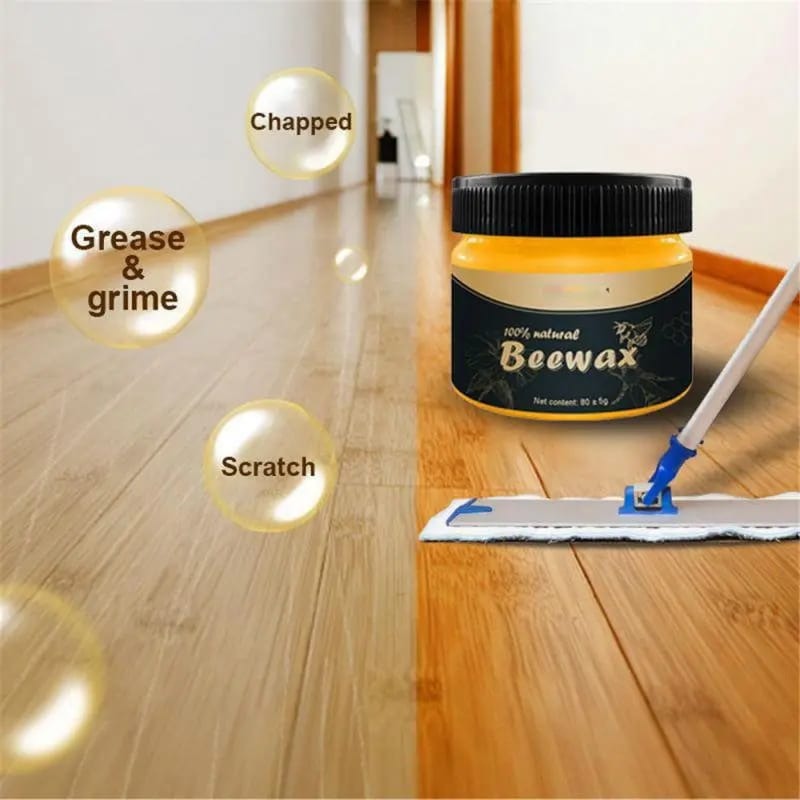 imgi_71_014452bf702d7b82b384dd87e4653474 Beeswax Polish (PACK OF 2) ,Beeswax Wood Polish and Cleaner for Furniture Care (85g) - Image 1
