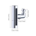 4 Modes Universal Shower Faucet - Premium Quality, 4 Adjustable Spray Modes, Universal Fit, Durable Design, Water-Saving Technology, Easy Installation for Home Bathrooms , Kitchen Tapware and Modern Spaces - Image 3