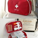 Travel Pharmacy Medicine Bag | Empty First Aid Bag | Large Portable Medicine Storage Box for Home & Travel