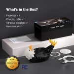 Eagle 3D Ambient Wall LED Light – Bald Eagle Wall Light,with Remote Control,Magnetic Wall Mounted Lamp with Timer Function,Ideal for Bedroom Wall Lights and Indoor Lighting,Creative Wall - Image 5