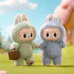 LABUBU The Monster Macaron Plush Doll blind box smiley Vinyl face doll cartoon trendy Surprise box Pendant Stuffed Toys creative gift - Image 6
