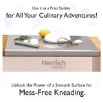 Food grade stainless steel cutting board/chopping board/CounterTop. No Microplastic. No Smell. perfect for dough kneading, for cutting fruits vegetables, cutting board,Meat, Fish (Collect free shipping voucher then place your order) - Image 2