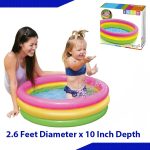 INTEX - Sunset Glow Baby Pool For Kids Inflatable Kids Bath Tub For Children - 2FT / 3FT / 4FT / 5FT / 6FT - Image 5