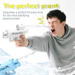 Prank Water Gun Double Switch Reverse Spray Toy | Funny Backward Shooting Water Gun for Kids