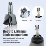Nose Hair Ear Trimmer For Men Stainless Steel Manual Washable Portable Tondeuse Nez hair remover Nose Vibrissa Razor Shaver - Image 6