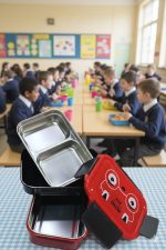 MOYO Kids Cartoon Lunch Box | Stainless Steel Inner Tray | Leakproof, Durable & BPA-Free | Cute Bear Design for Boys & Girls | Perfect for School, Travel & Picnic | Multi-Color Food Storage Box - Image 4