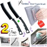 3pcs/set, Groove Cleaning Brush, Gap Brush, Handheld Crevice Brush, Multifunctional Cleaning Brush, Window And Door Track Brush, Dust Removal Brush, No Dead Corner, Cleaning Supplies, Cleaning Tool