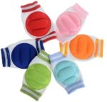 Baby knees pad for crawling cute breathable adjustable elastic knee pads random colours+random designs - Image 8