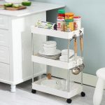 Slim Storage Cart with Slide Out Shelves, Rolling Bathroom, Kitchen, or Laundry Organizer with Wheels - Image 5