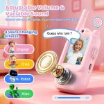 For Kids Rechargeable Video Walkie Talkie with Camera 480 pixel for Kids Rechargeable Video - Image 6