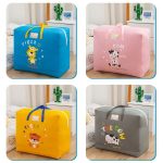 Blue Dinosaur Travel Bag Large Capacity Zipper Closure Cartoon Print Perfect for Kids and Adults on-the-go! - Image 7