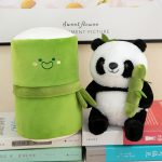 Bamboo Panda Plush Dolls Toy Soft Stuffed Plush Pillow Toys Birthday Gift Maoxiu - Image 7