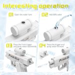 Prank Water Gun Double Switch Reverse Spray Toy | Funny Backward Shooting Water Gun for Kids - Image 6