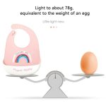 Baby bibs waterproof silicone bib high Quality bibs Random colour+random designs - Image 6