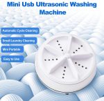 Portable Ultrasonic Washing Machine, 4 Modes, Mini Turbo Washer, with Usb Power and Bottom Suction Cup Turbo Sanitizer Washing Machine, for Home, Business, - Image 5