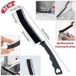 3pcs/set, Groove Cleaning Brush, Gap Brush, Handheld Crevice Brush, Multifunctional Cleaning Brush, Window And Door Track Brush, Dust Removal Brush, No Dead Corner, Cleaning Supplies, Cleaning Tool - Image 3