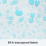 Tawakkal Mart 3 Pcs Infant Baby Diaper Changing Mat Bed Protector Waterproof Urineproof Baby Godri Sojni Cotton With Foam Sheet with Plastic Back Baby Accessories - Image 3