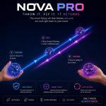 Flying Nova Pro Ball Spinner - New High-Speed LED Light-Up Flying Disc Toy for Kids, Unisex, Stable Flight, Precision Performance, Indoor/Outdoor Play - Image 6