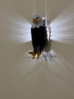 Eagle 3D Ambient Wall LED Light – Bald Eagle Wall Light,with Remote Control,Magnetic Wall Mounted Lamp with Timer Function,Ideal for Bedroom Wall Lights and Indoor Lighting,Creative Wall - Image 3