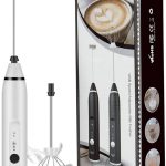 High Quality Coffee Beater and Egg Whisker, Rechargeable USB Connect, Milk Frothier & Former, Egg Beater, Cake Beater, Portable Hand Beater & Mixer, 2 in 1 Electric Egg Beater Coffee - USB Adjustable Electric Blender