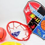 Kids Outdoor Toys Basket Enfant Funny Adjustable Basketball Stand Super Sport Set Child Toy Ball with Inflator Pump - 115cm