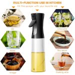 300 ML Oil Spray Pot Kitchen Household Edible Olive Oil Spray Bottle Atomized Misty Oil Tank Air Fryer Spray Bottle Kitchen Supples 1Pcs - Image 7