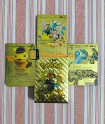 55 Pieces Pokemon Gold, Silver & Black & Multicolor Foil Cards Anime Cartoon Pokémon English Version Tcg Card - 55 Pcs Pokemon Cards Box For Fans Rare Collection Card Child Toys Gifts - Golden Edition 100% Plastic Cards - Image 7