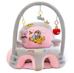 Baby Sofa Support Seat Chair Learn to Sit Padded with Rods and Toys - Image 9