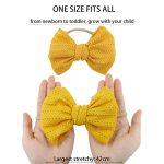 2pcs/set Baby Sunglasses Headband Set Fashion Newborn Flower Design Glasses Bowknot Headwear - Image 5