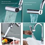 4 Modes Universal Shower Faucet - Premium Quality, 4 Adjustable Spray Modes, Universal Fit, Durable Design, Water-Saving Technology, Easy Installation for Home Bathrooms , Kitchen Tapware and Modern Spaces