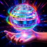 Flying Nova Pro Ball Spinner - New High-Speed LED Light-Up Flying Disc Toy for Kids, Unisex, Stable Flight, Precision Performance, Indoor/Outdoor Play