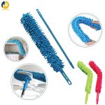 Flexible Micro Fiber Duster With Telescopic Stainless Steel Handle for Fan Cleaning Specially - Image 5