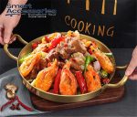 Stainless Steel Golden Wok - Image 4
