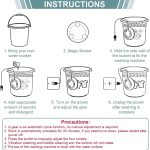 Portable Ultrasonic Washing Machine, 4 Modes, Mini Turbo Washer, with Usb Power and Bottom Suction Cup Turbo Sanitizer Washing Machine, for Home, Business, - Image 3