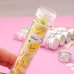 Travel Soft Paper Soap Flower Design Tube Shape Bottle Steel Cap High Quality (Assorted/Random Colour) - Image 7
