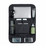Car Backseat Organizer with Touch Screen Tablet Holder + 9 Storage Pockets Kick Mats Car Seat Back Protectors - Image 7