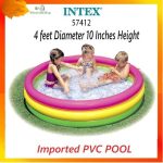 INTEX - Sunset Glow Baby Pool For Kids Inflatable Kids Bath Tub For Children - 2FT / 3FT / 4FT / 5FT / 6FT - Image 8