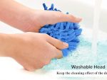 Flexible Micro Fiber Duster With Telescopic Stainless Steel Handle for Fan Cleaning Specially - Image 6
