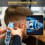Daling Transparent LCD Electric Hair Trimmer | USB Rechargeable | Professional Grooming - Image 3