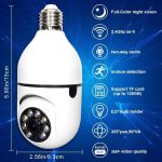 360° Wireless Wifi Panoramic Bulb Camera - Image 8