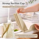 Flexible Silicone Kitchen Sink Splash Guard - Water Draining Mat