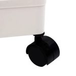 Slim Storage Cart with Slide Out Shelves, Rolling Bathroom, Kitchen, or Laundry Organizer with Wheels - Image 7