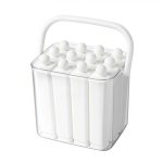 Long Ice Bar Mold Reusable Silicone Popsicle Ice Pop Maker with Storage Tray - Image 8