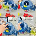 Portable Automatic Electric Fruit Peeler, Grape Peeling Machine - Image 9