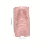 Foldable Wash Board Silicon Mat Mini Travelling Housing Washing Cleaning Laundry Pad Board Mat - Image 2
