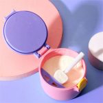 Tawakkal Mart Milk Powder Container, Baby Food Storage, Snack Box, Travel Baby Milk Formula Storage moisture-proof container With heart Shape Handle