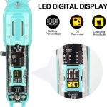 Daling Transparent LCD Electric Hair Trimmer | USB Rechargeable | Professional Grooming - Image 5