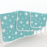 Tawakkal Mart 3 Pcs Infant Baby Diaper Changing Mat Bed Protector Waterproof Urineproof Baby Godri Sojni Cotton With Foam Sheet with Plastic Back Baby Accessories - Image 6