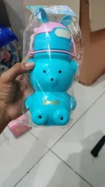 Cute Taddy Bear Water Bottle for kids Boys & Girls Color May Vary 720ml - Image 3