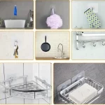 Pack 1 2 5 10 20 Pcs Self Adhesive Screw Hook Stickers Heavy Duty Drill and Nail Free Sticky Suction Cup Wall Hanging Hooks Transparent Punch Free No Scratch Strong Ceiling Hanger Hook Sticker self adhesive hook